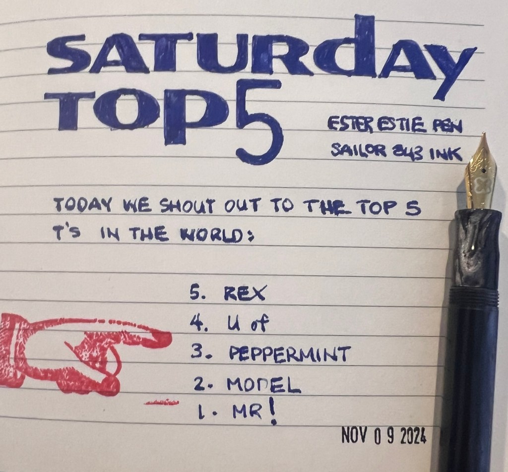 Saturday Top 5
