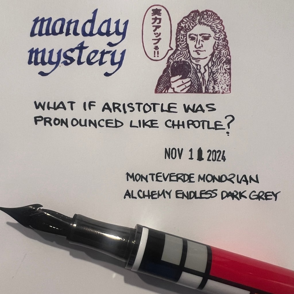 Monday Mystery