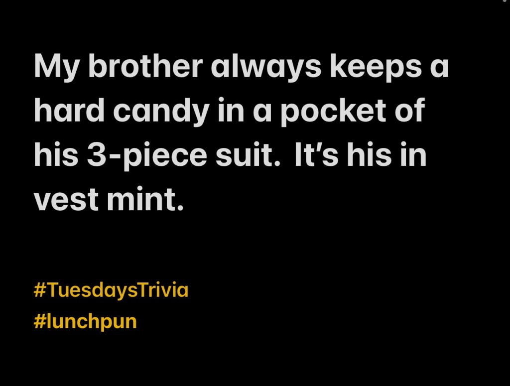 Tuesday Trivia