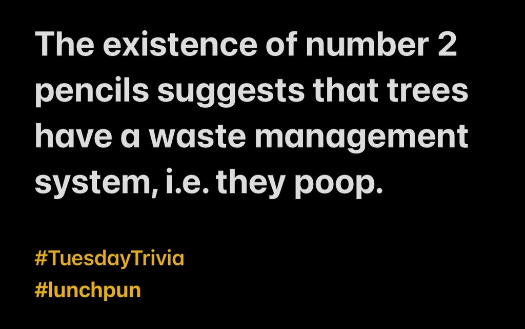 Tuesday Trivia