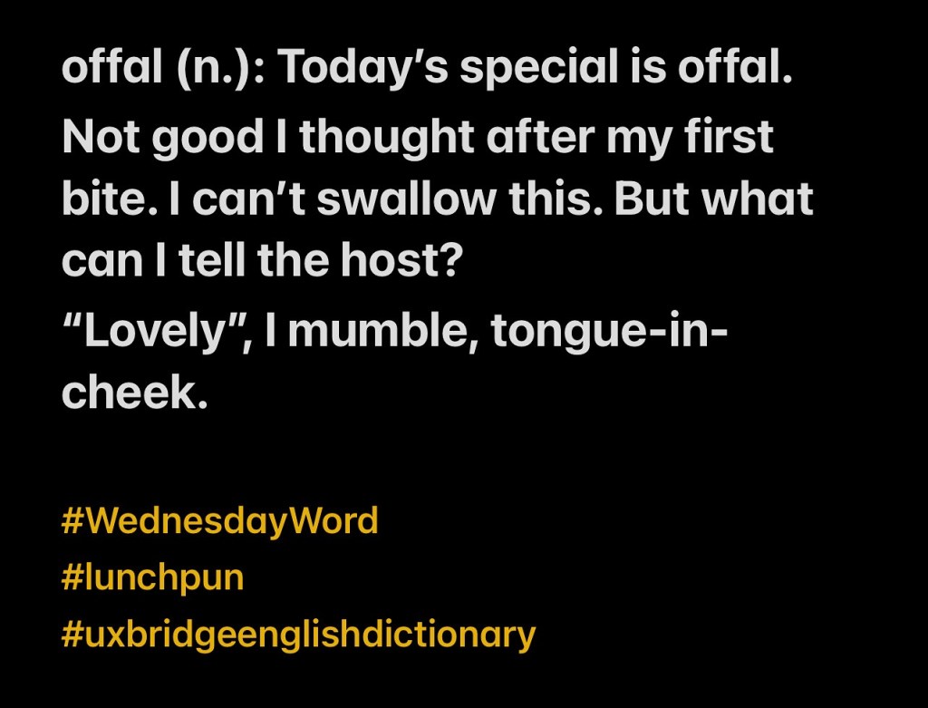 Wednesday Word