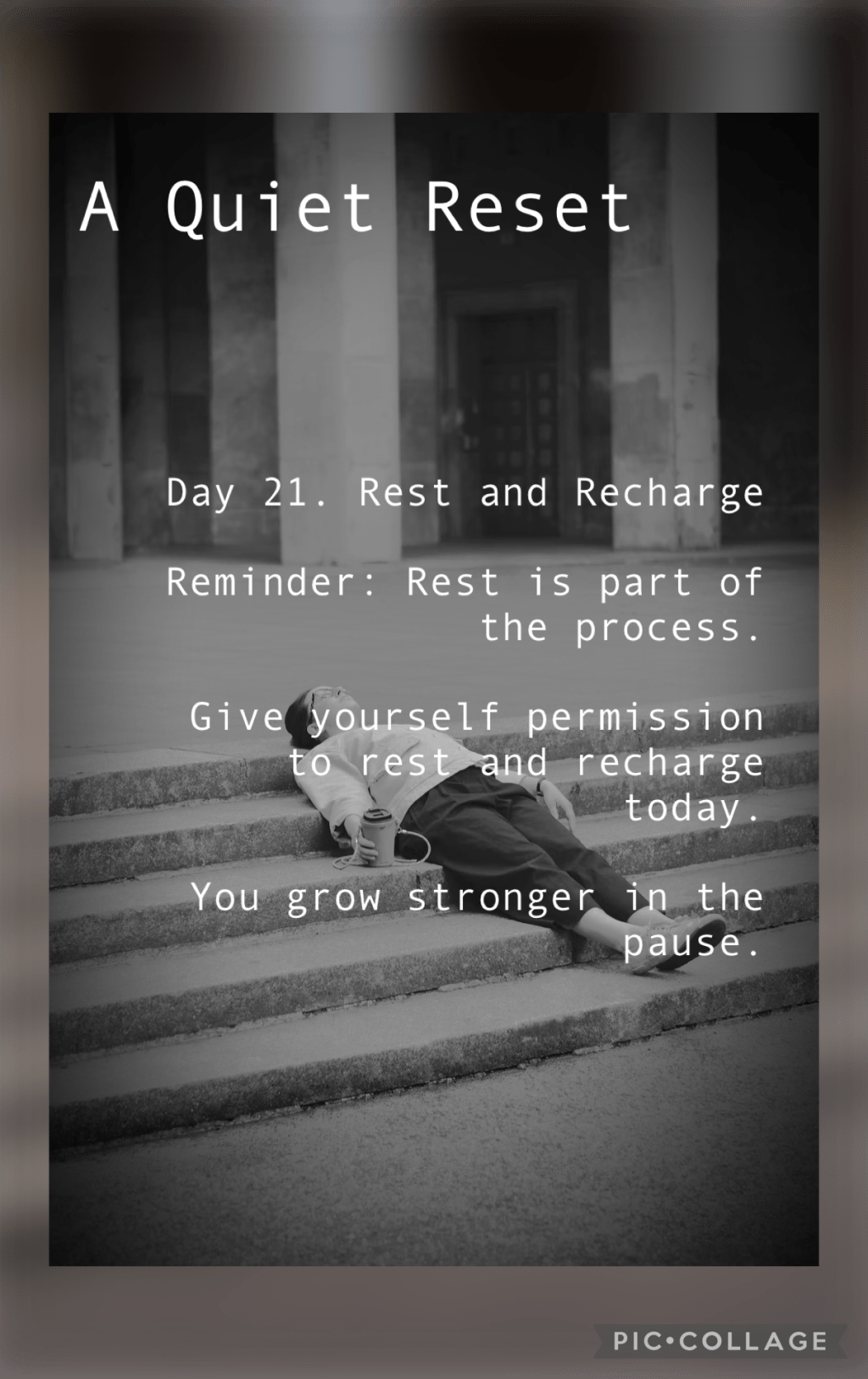 A Quiet Reset – day&nbsp;21