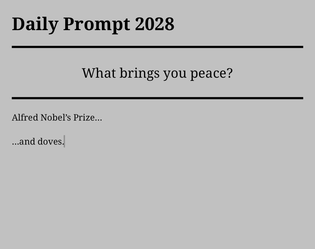 Daily Prompt 2028