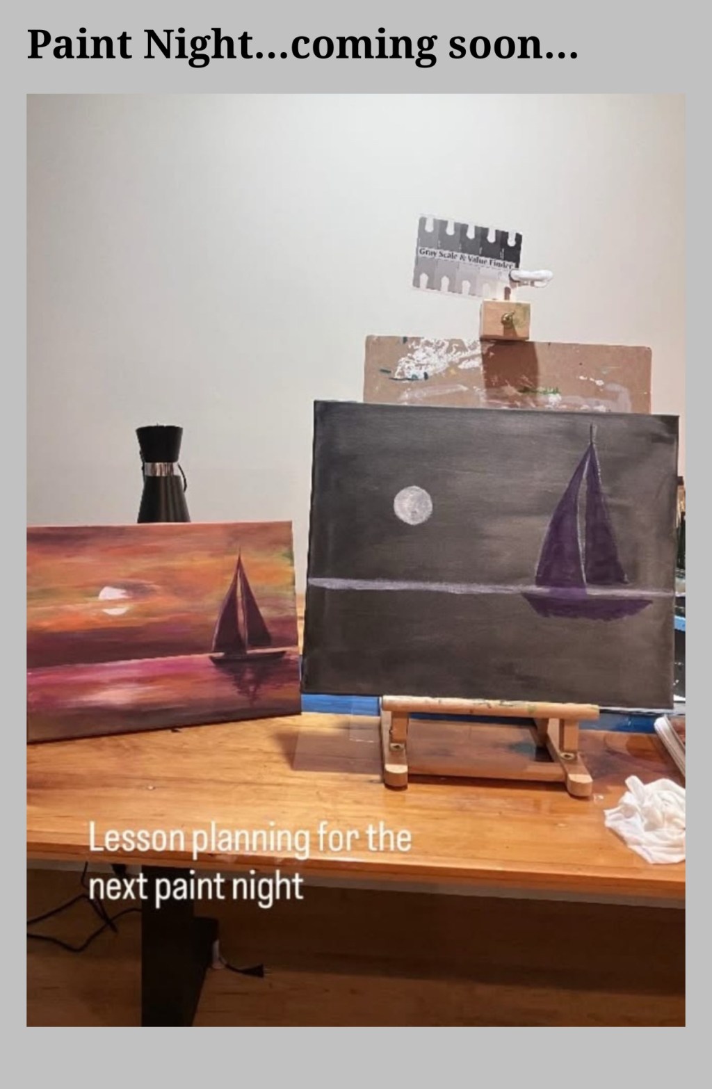 Paint Night…coming soon…