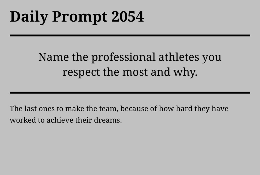 Daily Prompt 2054