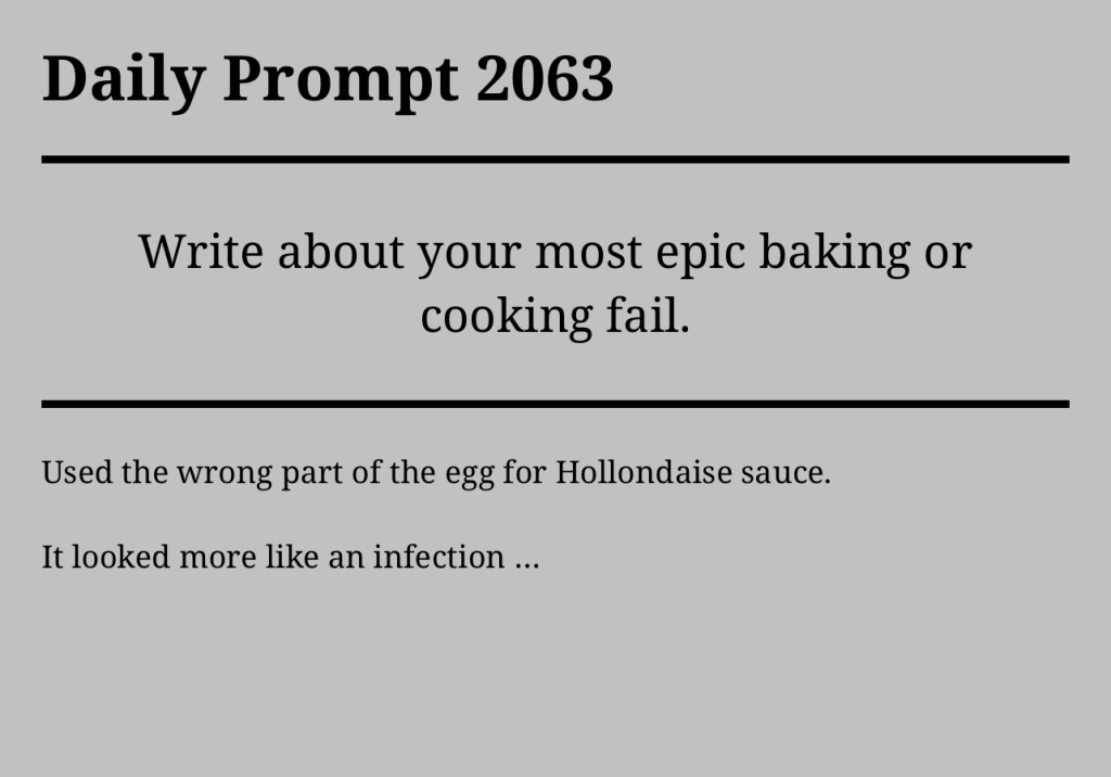 Daily Prompt 2063