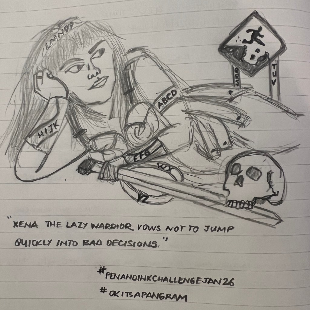 Pen and Ink Challenge – Jan&nbsp;18