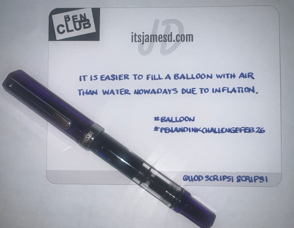 Pen and Ink Challenge – Feb 16