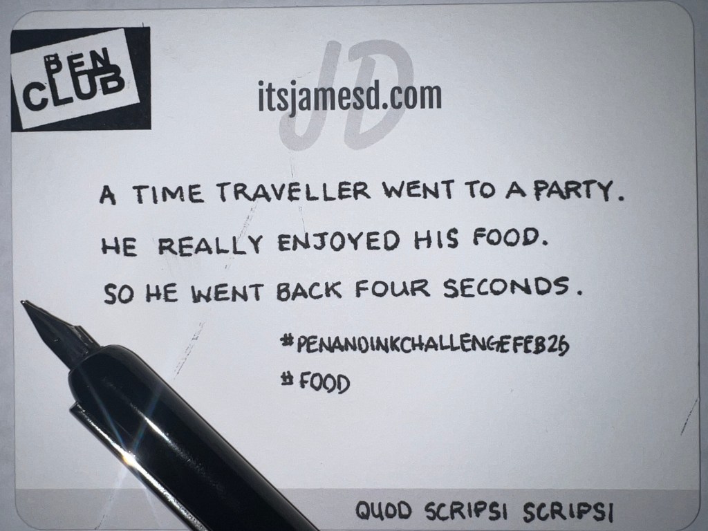 Pen and Ink Challenge – Feb 19