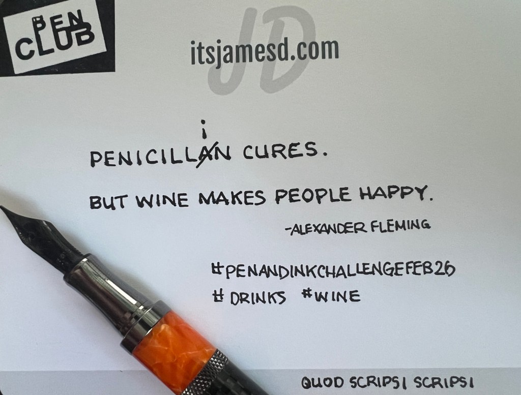 Pen and Ink Challenge – Feb 20