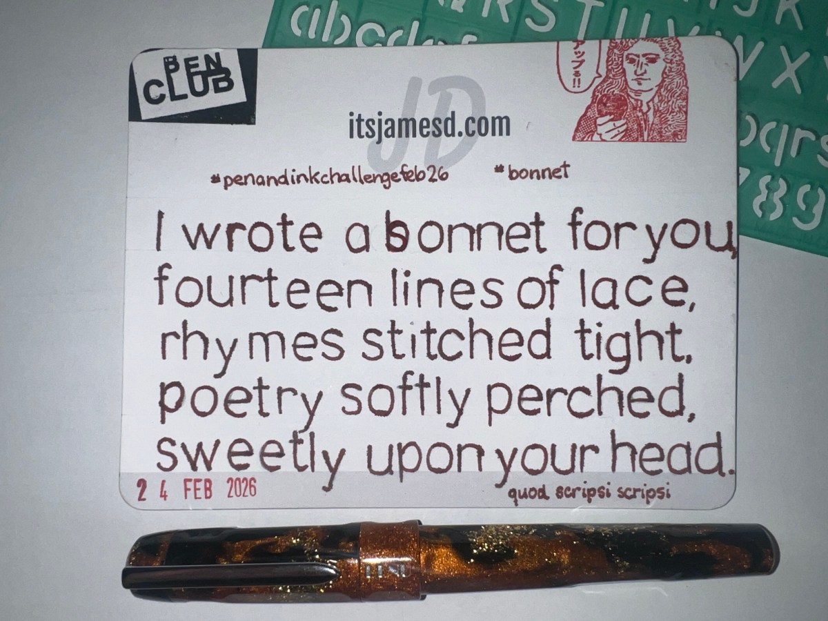 Pen and Ink Challenge – Feb&nbsp;24