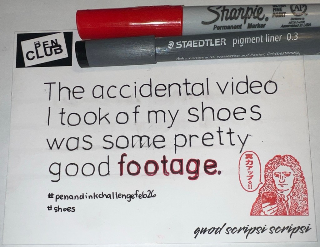 Pen and Ink Challenge – Feb&nbsp;26