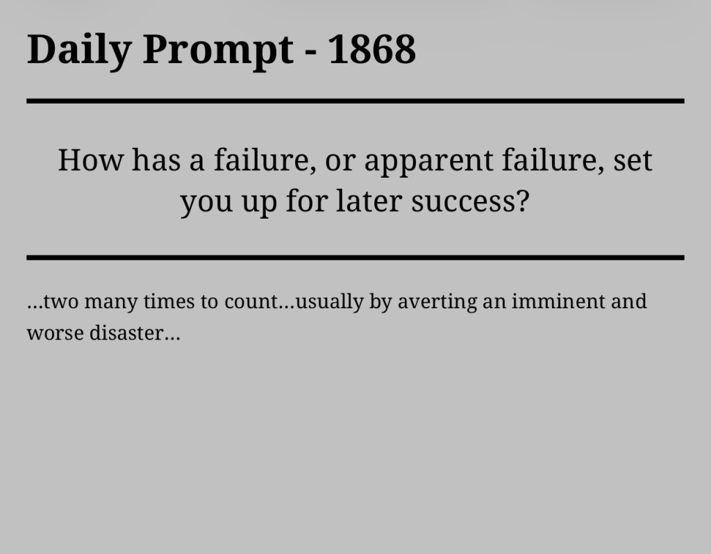 Daily Prompt –&nbsp;1868