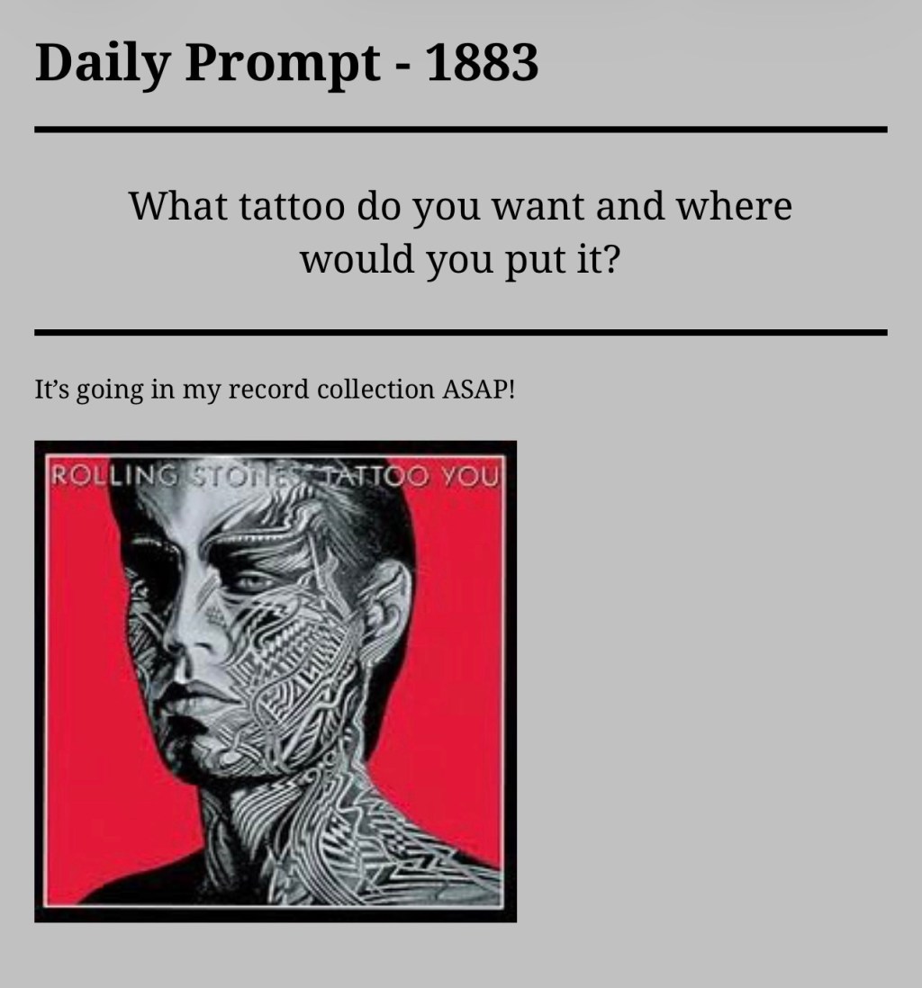 Daily Prompt –&nbsp;1883