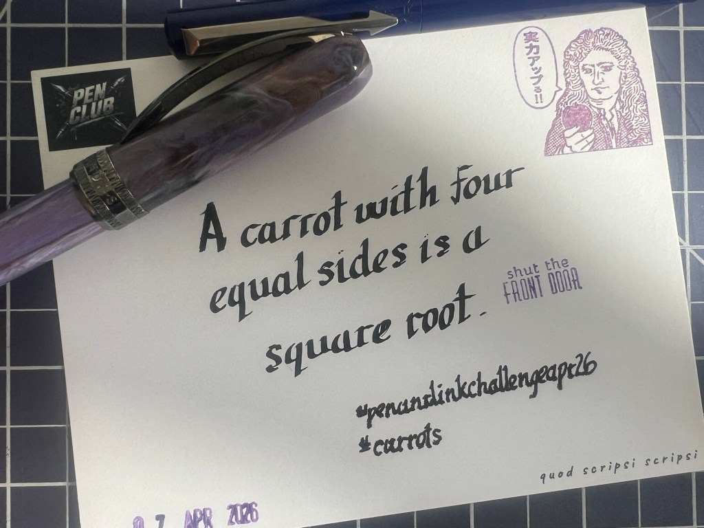 Pen and Ink Challenge – Apr7