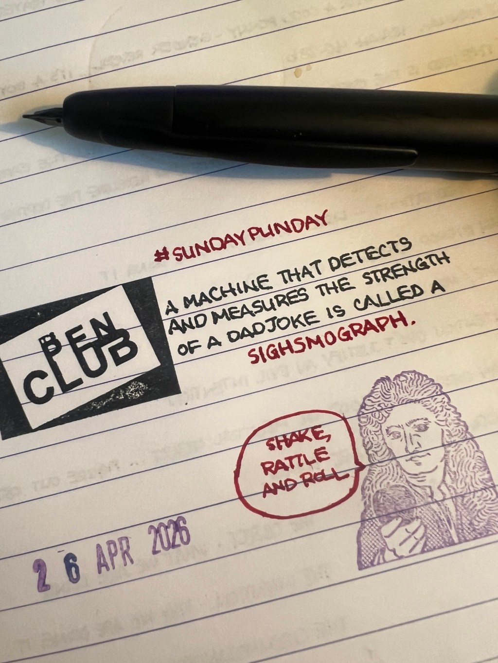 Sunday Punday – April&nbsp;26