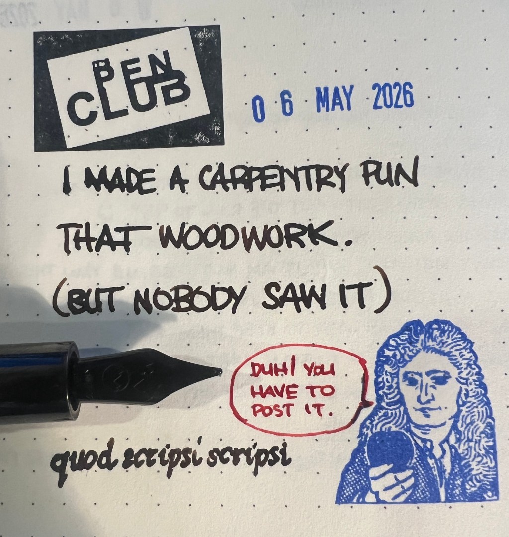 Pen and Ink Challenge –&nbsp;May6