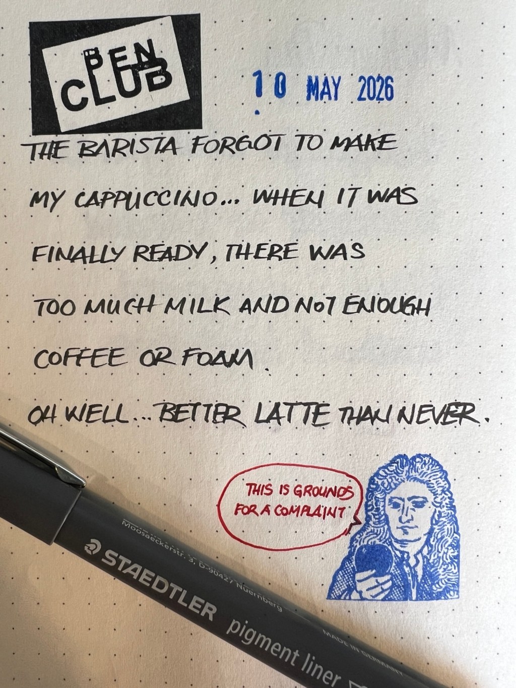 Pen and Ink Challenge –&nbsp;May10