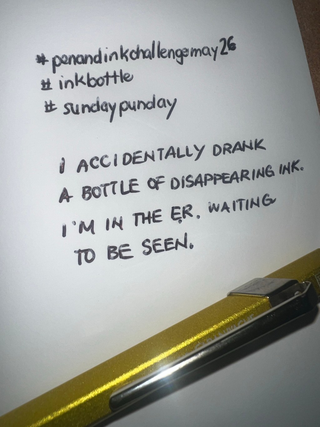 Pen and Ink Challenge –&nbsp;May17