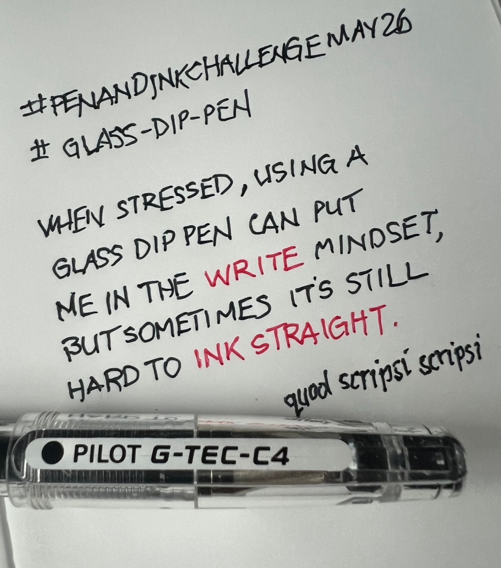 Pen and Ink Challenge –&nbsp;May19