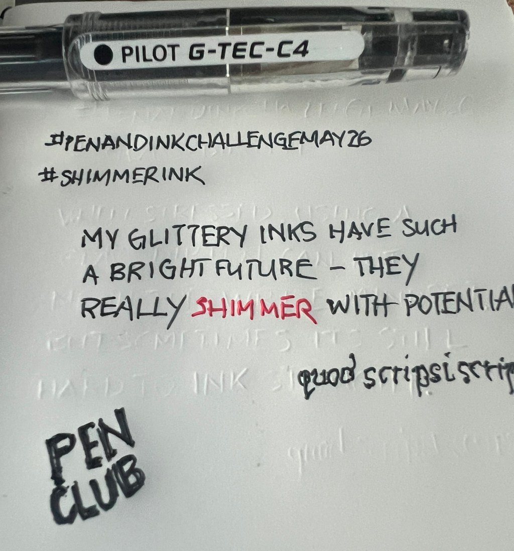 Pen and Ink Challenge –&nbsp;May20