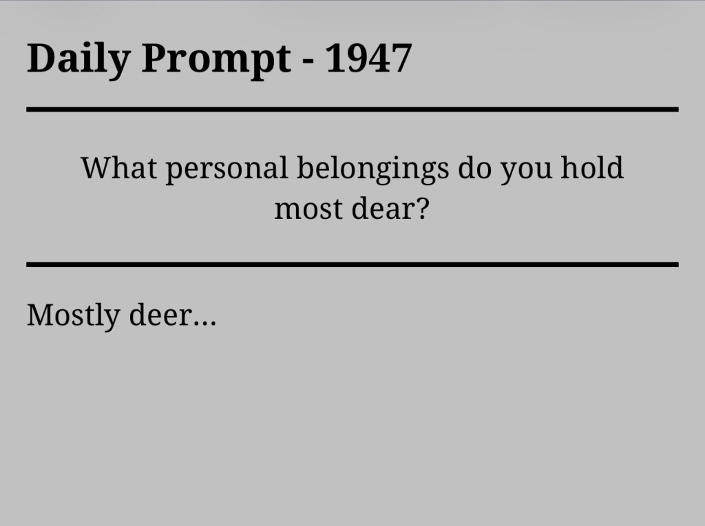Daily Prompt –&nbsp;1947