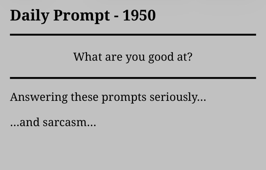 Daily Prompt –&nbsp;1950