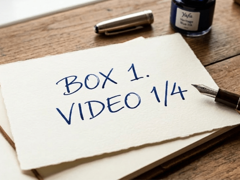 Yafa Brands – Box 1. (video&nbsp;1/4)