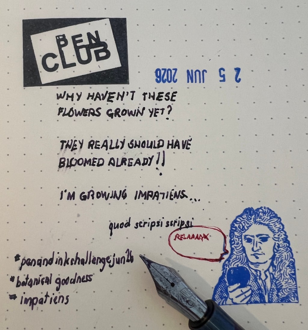 Pen and Ink Challenge –&nbsp;Jun25