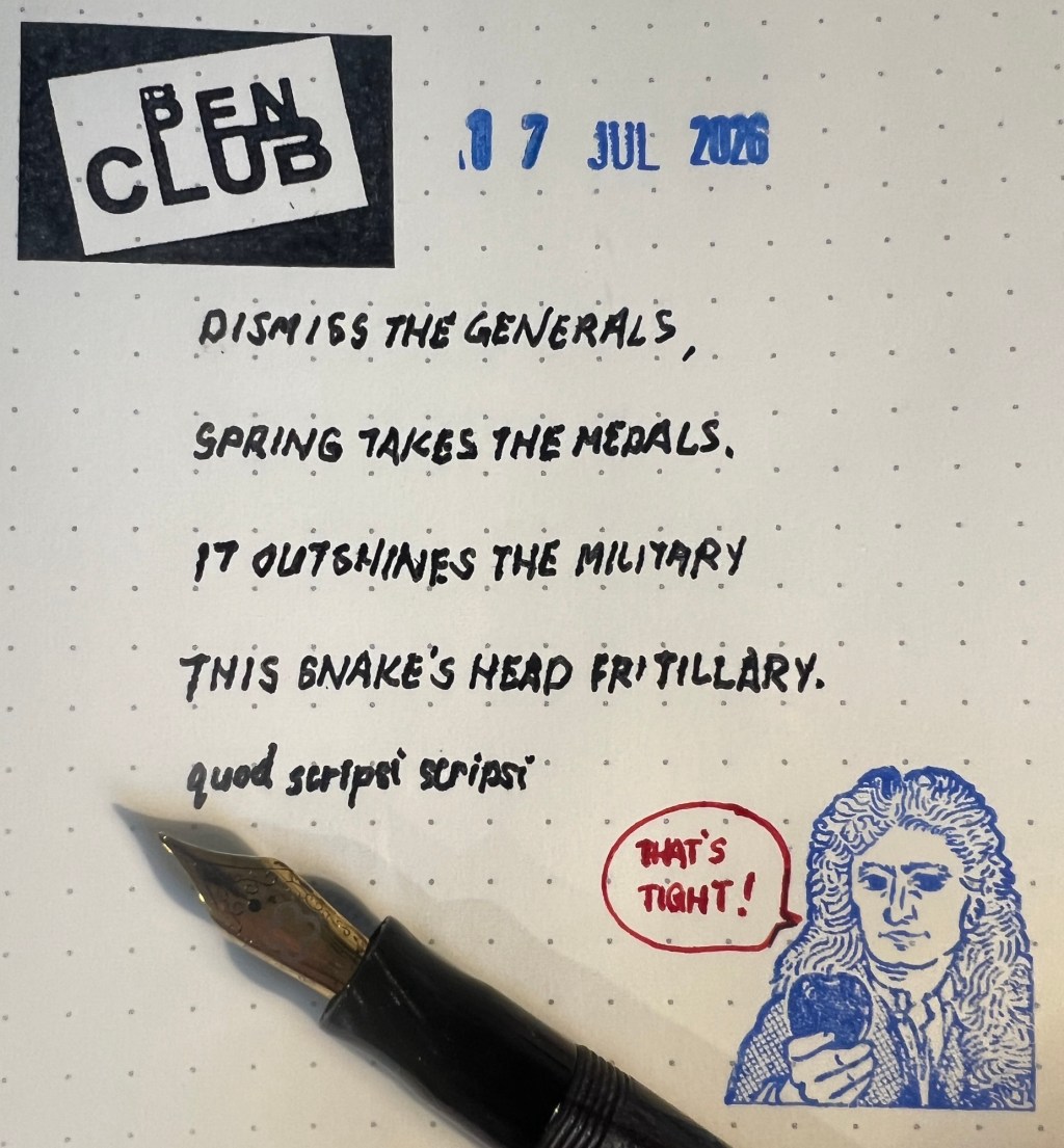 Pen and Ink Challenge – Jul17