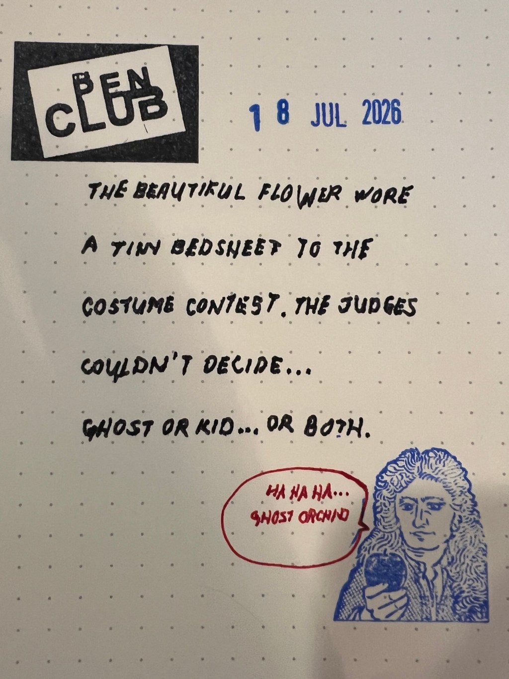 Pen and Ink Challenge – Jul18