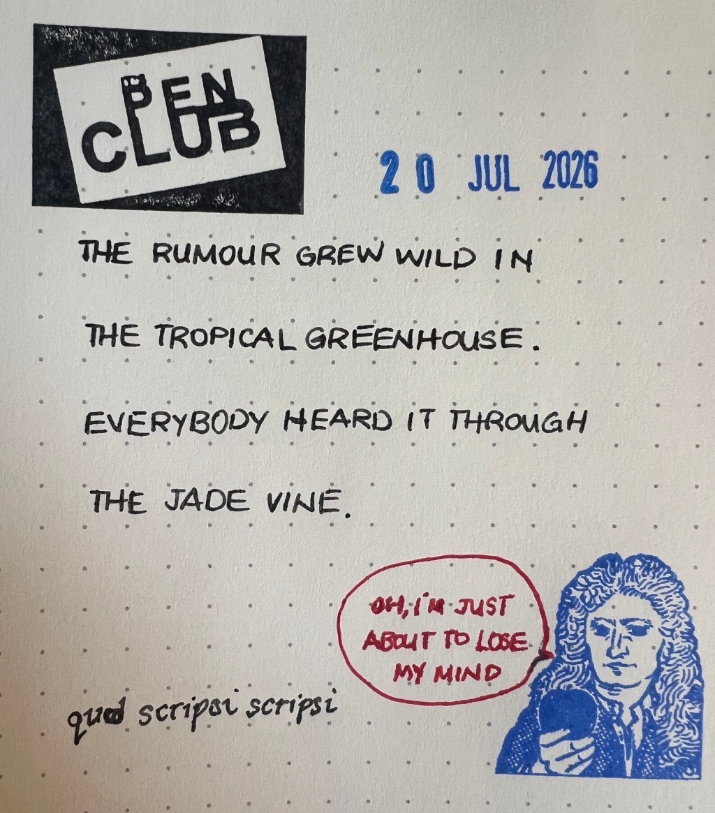 Pen and Ink Challenge – Ju20