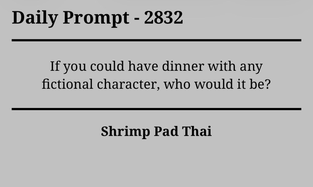 Daily Prompt –&nbsp;2832