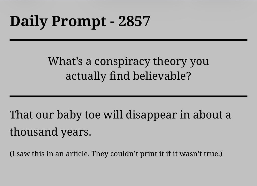 Daily Prompt –&nbsp;2857