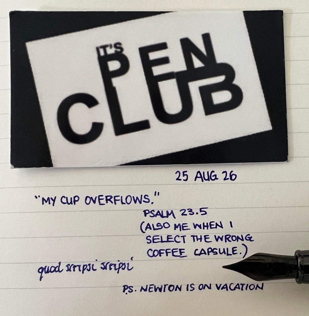 Pen and Ink Challenge –&nbsp;AUG25