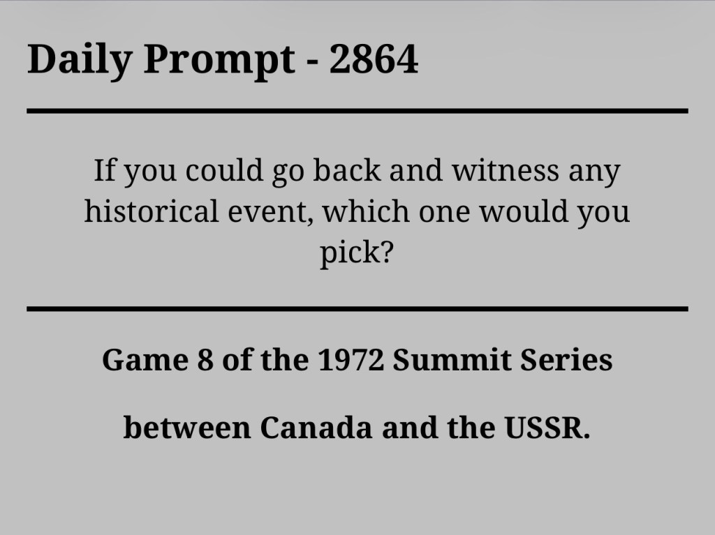 Daily Prompt –&nbsp;2864