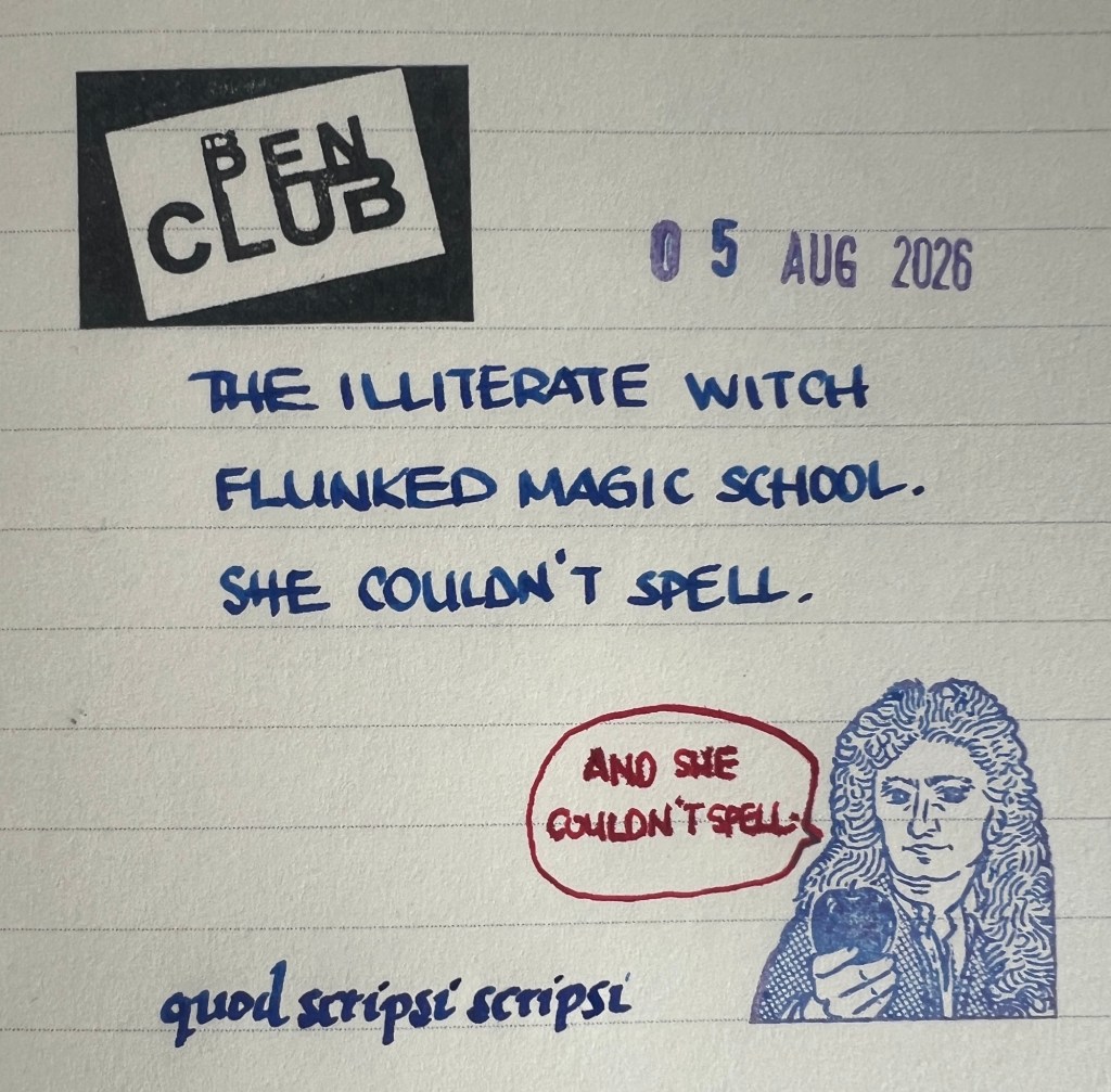 Pen and Ink Challenge –&nbsp;Aug6