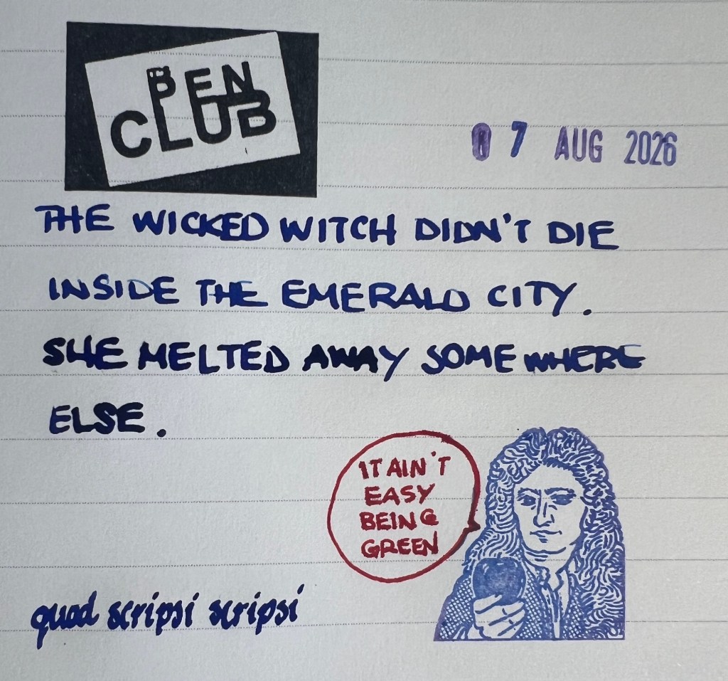 Pen and Ink Challenge –&nbsp;Aug7