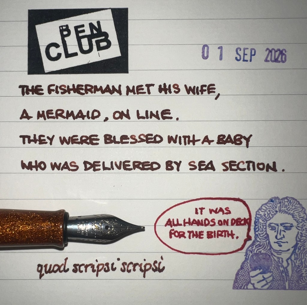 Pen and Ink Challenge –&nbsp;SEPT1