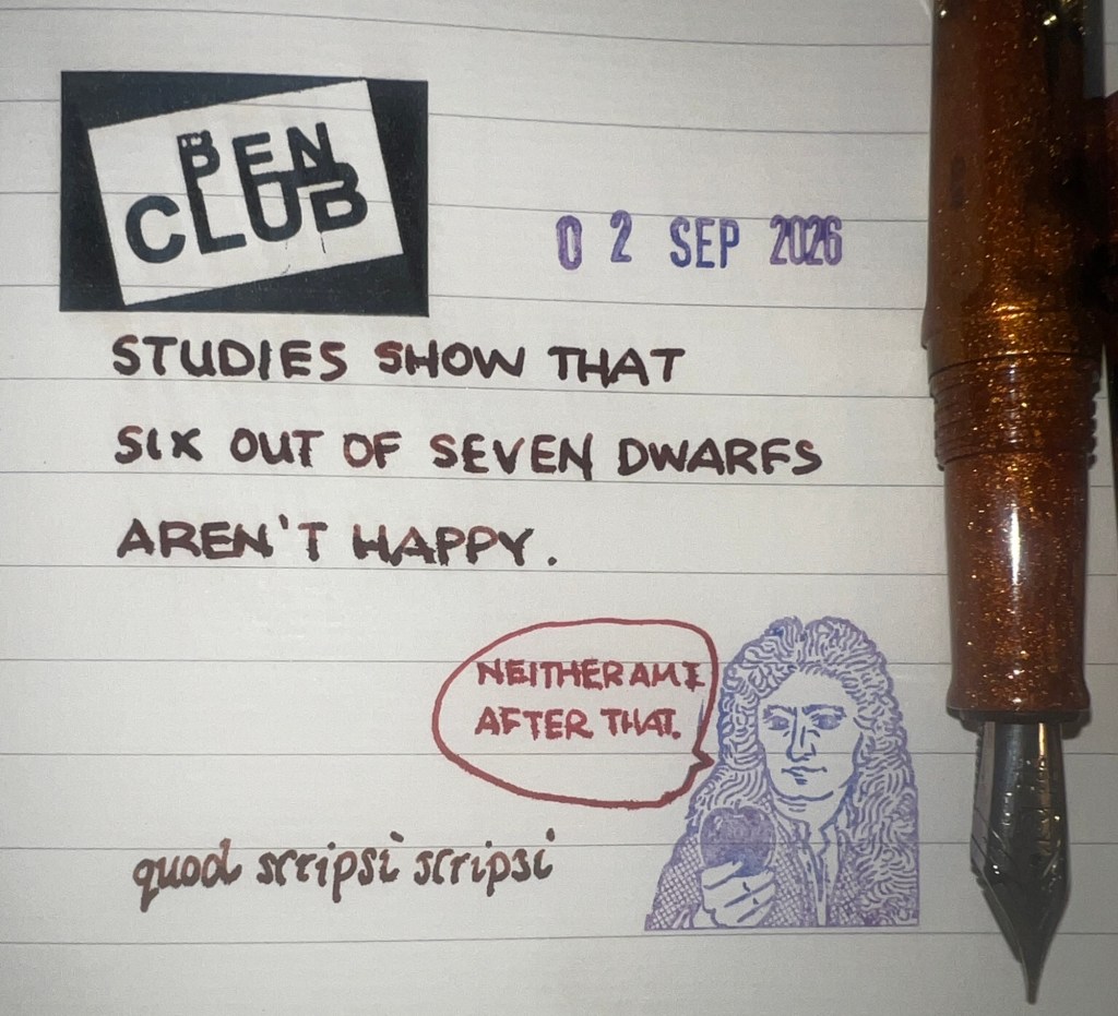 Pen and Ink Challenge –&nbsp;SEPT2