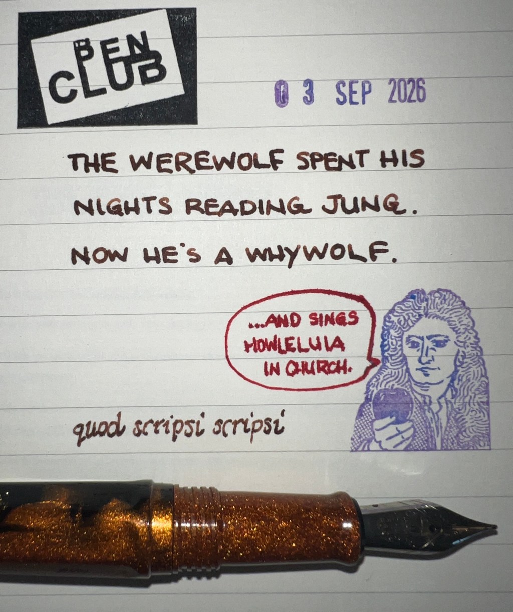 Pen and Ink Challenge –&nbsp;SEPT3