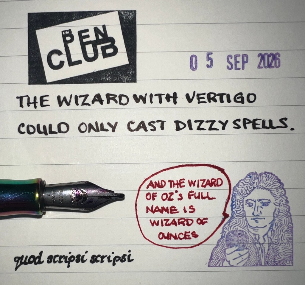 Pen and Ink Challenge –&nbsp;SEPT5