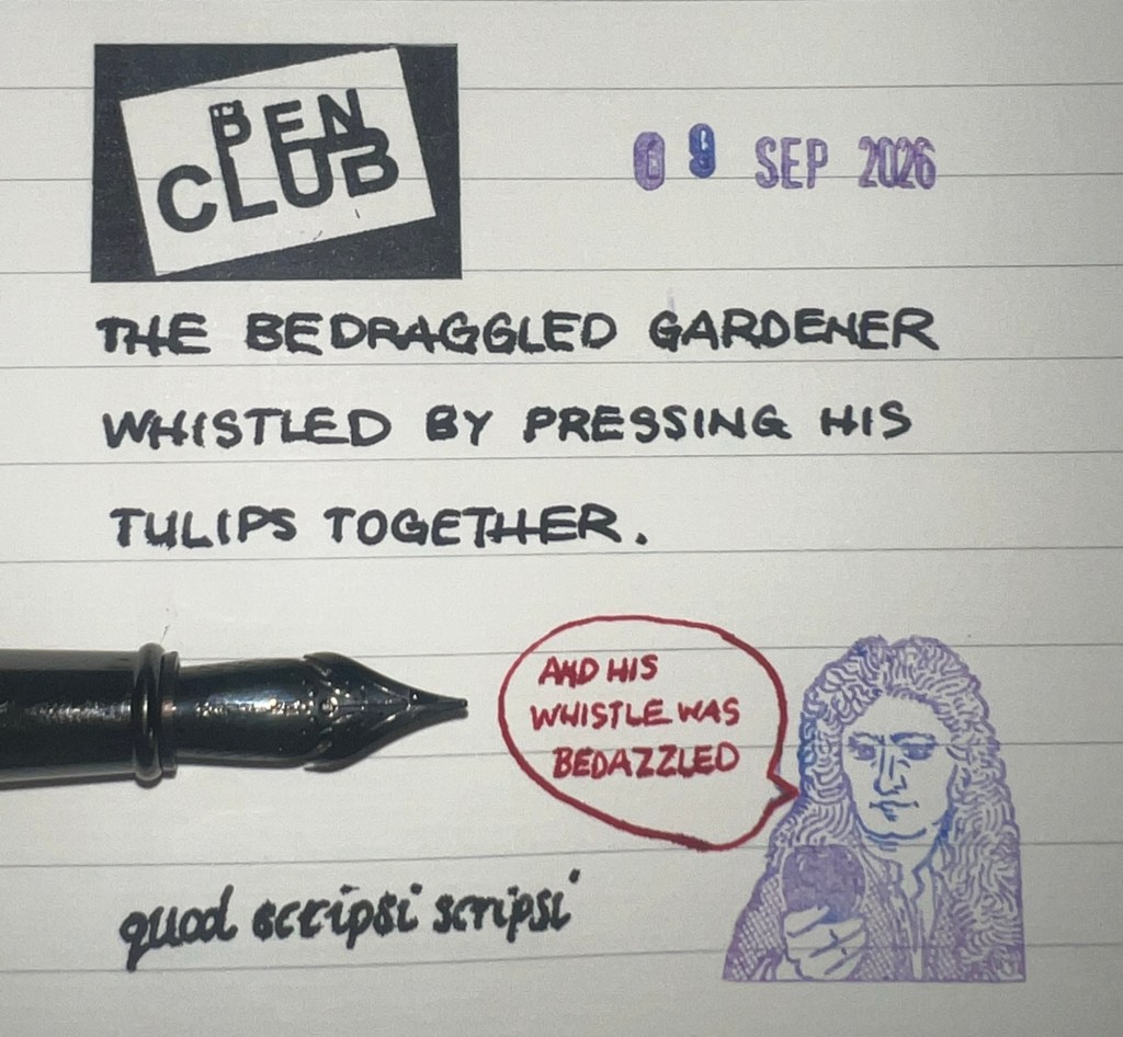 Pen and Ink Challenge –&nbsp;SEPT9