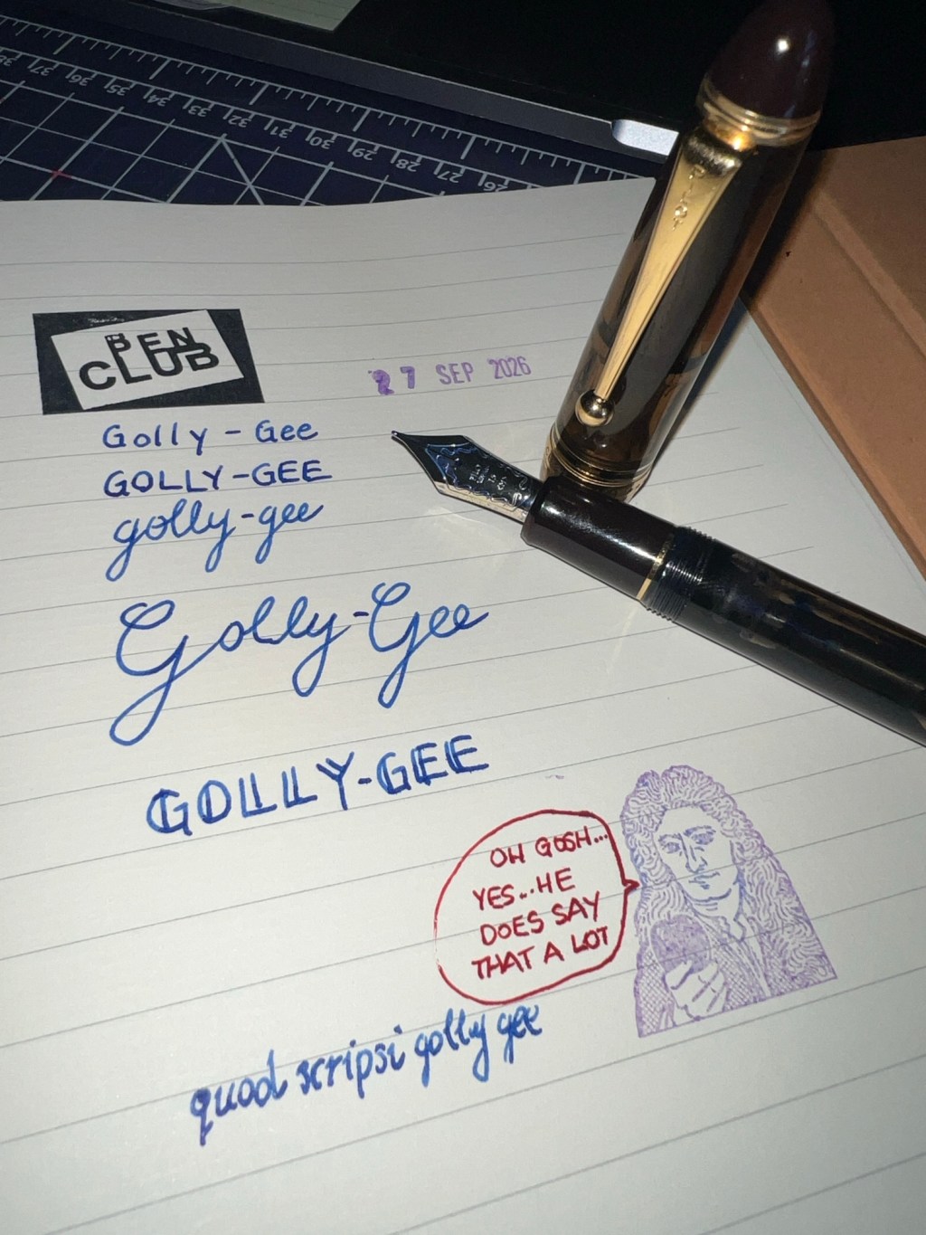 Pen and Ink Challenge –&nbsp;SEPT26