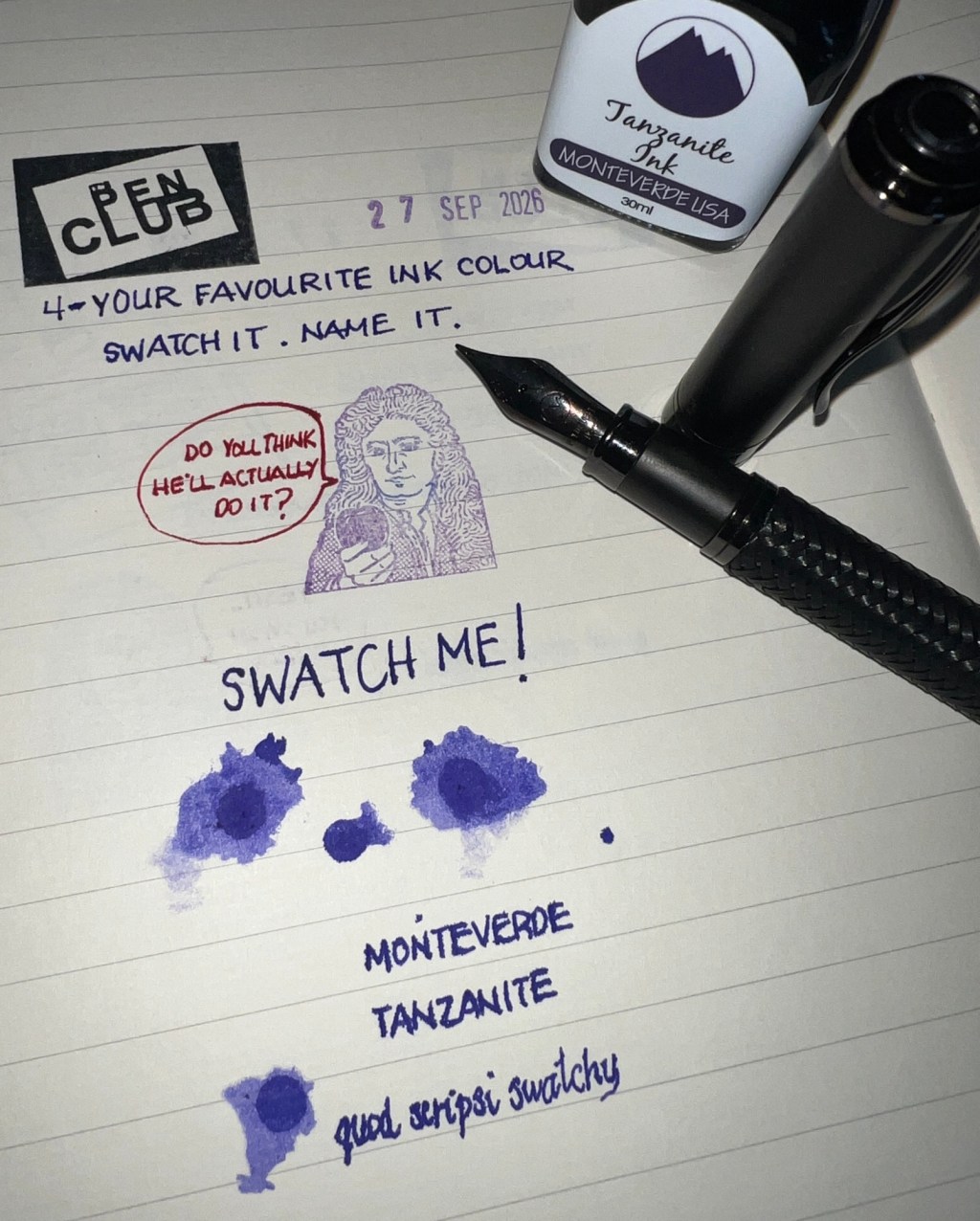 Pen and Ink Challenge –&nbsp;SEPT27